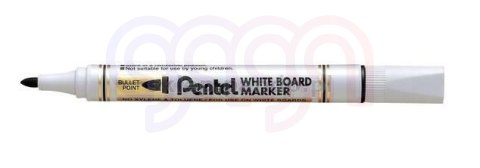 Ekonomiczny marker do białych tablic czarny MW85-A PENTEL suchościeralny