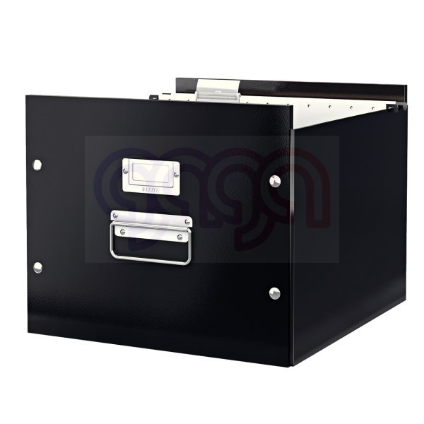 Pudło na teczki zawieszane Leitz C&S, czarny, 60460095 Pudło na teczki zawieszane Leitz C&S, czarny, 60460095