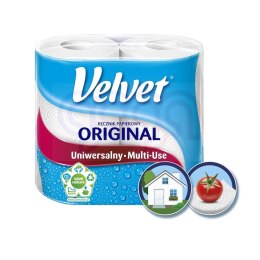 Ręcznik VELVET czysta biel dwie rolki 5110056 151.739.