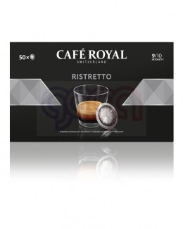 Kapsułki kawowe pads CAFE ROYAL RISTRETTO, 50 szt