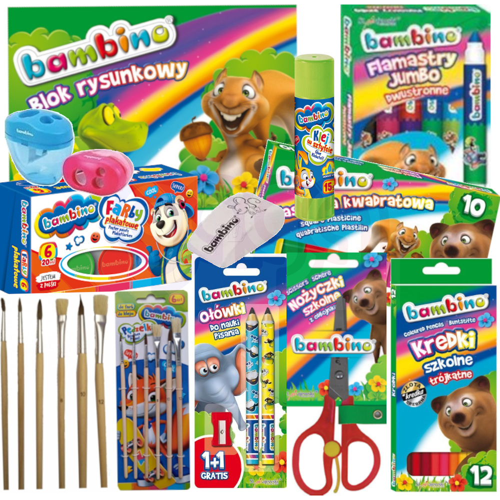 WYPRAWKA SZKOLNA ZESTAW BAMBINO WYPRAWKA SZKOLNA ZESTAW BAMBINO