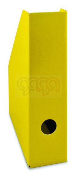 Pojemnik na czasopisma żółty lakierowany BANTEX 100552129