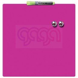 Tabliczka magnetyczna REXEL 360x360mm różowa 1903803 1903803