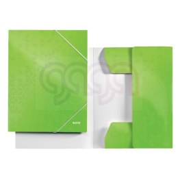 Teczka kartonowa z gumką LEITZ jas.zielona WOW 39820054 (X)