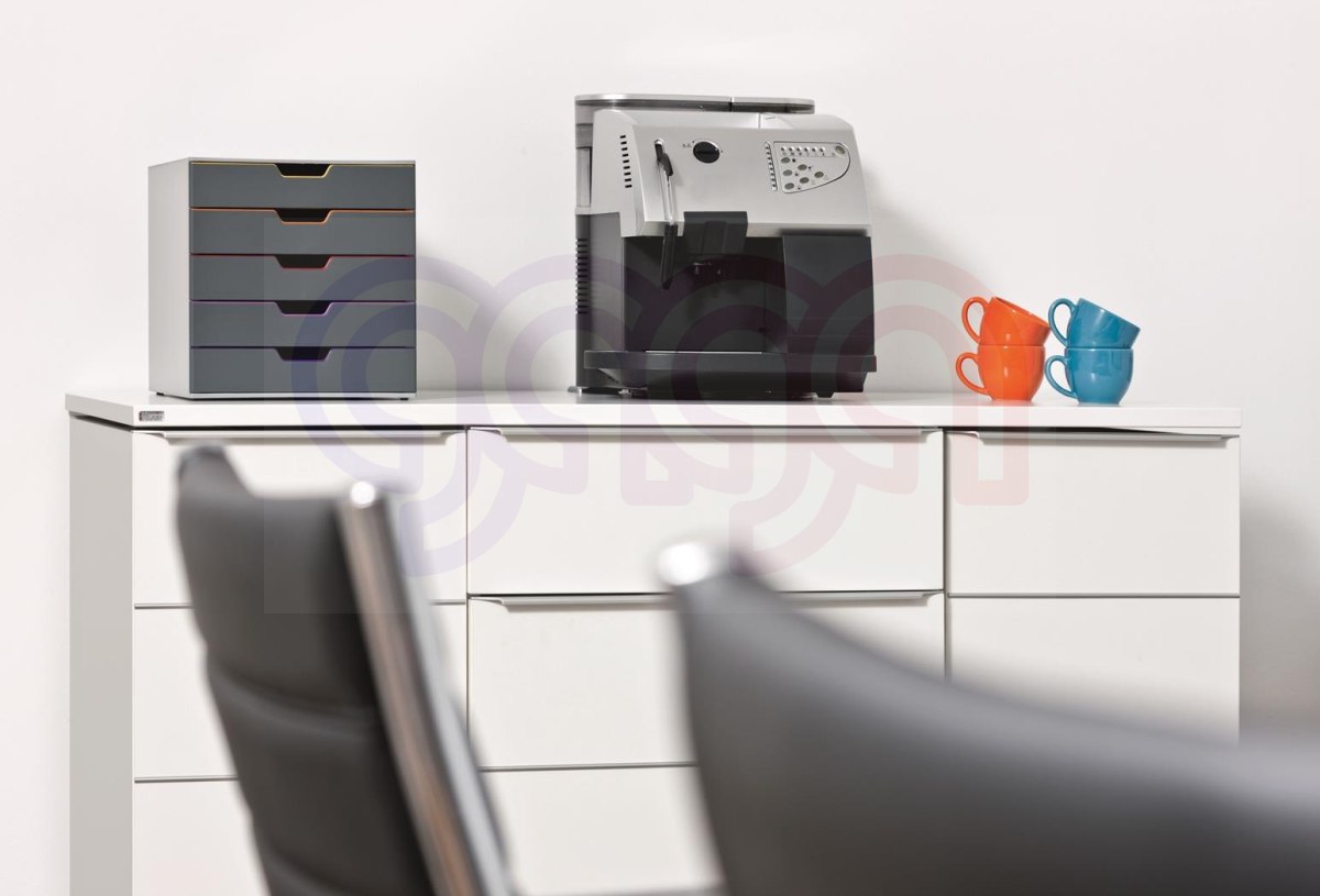 Pojemnik VARICOLOR z 5 szufladkami DURABLE 7605-27 Pojemnik VARICOLOR z 5 szufladkami DURABLE 7605-27