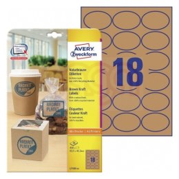 Ekologiczne etykiety na produkty 63,5 x 42,3 mm 25 ark. Avery Zweckform L7103-25