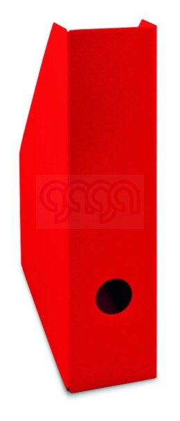 Pojemnik na czasopisma czerwony lakierowany BANTEX 100552128
