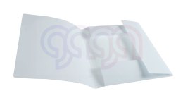 Teczka A4 z gumką-szeroka kolor biały PP TG-02-06 BIURFOL