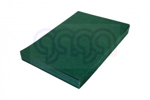 Karton DELTA skóropodobny zielony A4 DOTTS 100 szt. okładki do bindowania