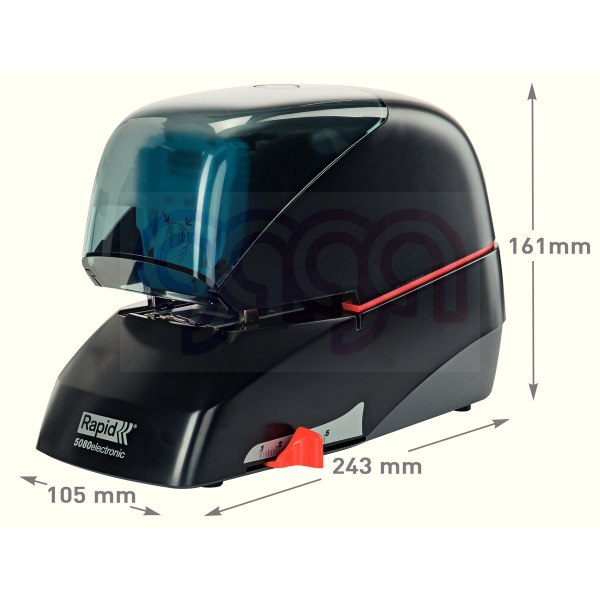 Zszywacz elektryczny Supreme 5080e czarny 80 kartek RAPID 20993410 Zszywacz elektryczny Supreme 5080e czarny 80 kartek RAPID 20993410