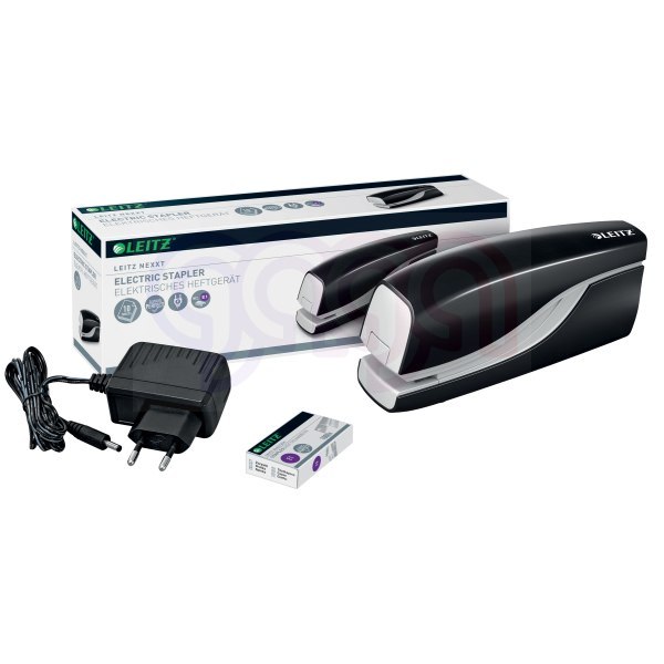 Zszywacz elektryczny LEITZ NeXXt czarny do 10 kartek 55320095 Zszywacz elektryczny LEITZ NeXXt czarny do 10 kartek 55320095