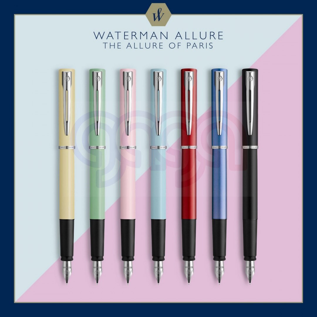 Pióro wieczne (F) ALLURE PASTEL MIĘTOWY WATERMAN 2105302 Pióro wieczne (F) ALLURE PASTEL MIĘTOWY WATERMAN 2105302