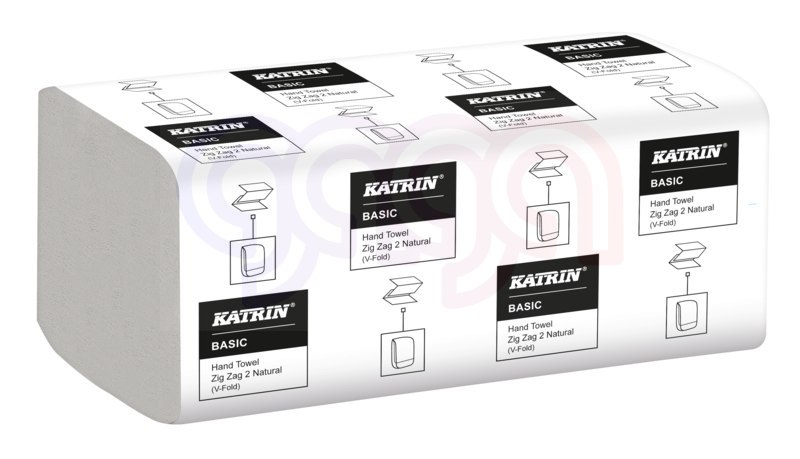Ręczniki składane KATRIN BASIC Zig Zag 2 Natural 20 x 200, Handy Pack, 35564, opakowanie: 20 owijek Ręczniki składane KATRIN BASIC Zig Zag 2 Natural 20 x 200, Handy Pack, 35564, opakowanie: 20 owijek