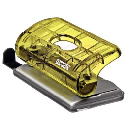 Dziurkacz mini RAPID COLOUR"ICE FC5 żółty 5001329