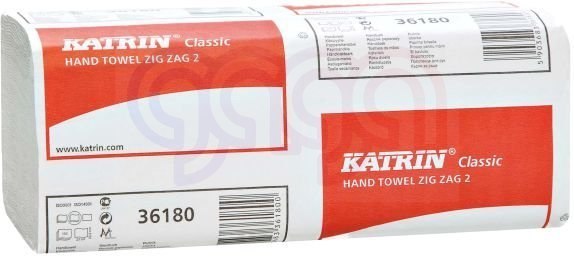 Ręczniki składane KATRIN CLASSIC Zig Zag 2, 65944, opakowanie: 20 owijek Ręczniki składane KATRIN CLASSIC Zig Zag 2, 65944, opakowanie: 20 owijek