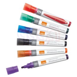 Markery suchościeralne NOBO Liquid Ink różne kolory 1901077