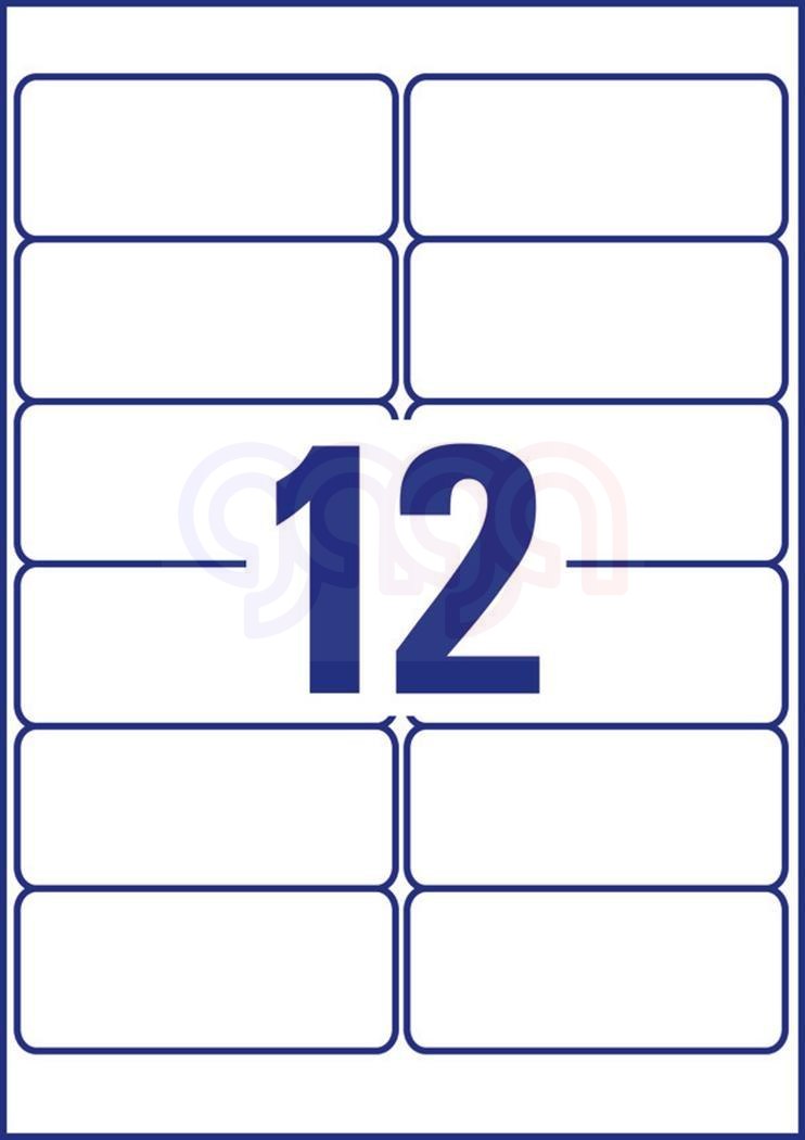 Etykiety adresowe L4772-25 99,1 x 42,3 25 ark przezroczyste, Avery Zweckform Etykiety adresowe L4772-25 99,1 x 42,3 25 ark przezroczyste, Avery Zweckform