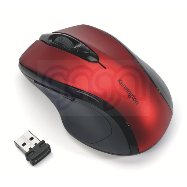 Mysz bezprzewodowa KENSINGTON Pro Fit czerwona K72422WW Mysz bezprzewodowa KENSINGTON Pro Fit czerwona K72422WW