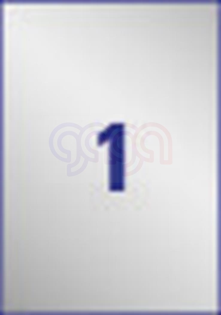 Etykiety znamionowe L6013-20 210 x 297 20 ark. poliestrowe, srebrne Avery Zweckform Etykiety znamionowe L6013-20 210 x 297 20 ark. poliestrowe, srebrne Avery Zweckform