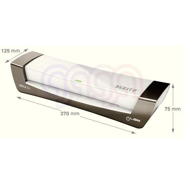 Laminator iLam OFFICE A4 230V srebrny 72510084 LEITZ Laminator iLam OFFICE A4 230V srebrny 72510084 LEITZ
