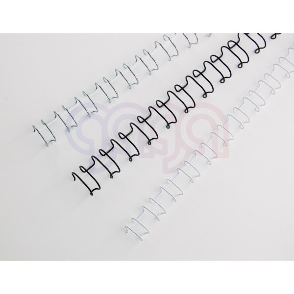Grzbiety drutowe GBC A4 21L 6mm białe (100szt) IB165085 Grzbiety drutowe GBC A4 21L 6mm białe (100szt) IB165085