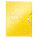 Teczka z gumką PP Leitz WOW, 30 mm, żółta 46290016 (X)