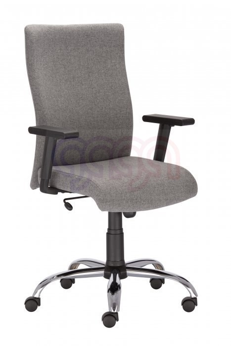 Krzesło obrotowe LEON ST/WILLIAM R19T STEEL EF019 czarny NOWY STYL