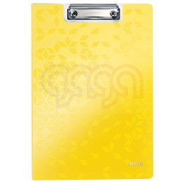 Deska z klipem i okładką Leitz WOW, żółta 41990016