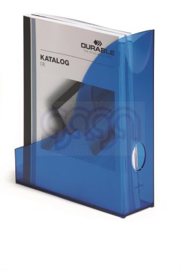 Pojemnik na czasopisma BASIC A4 niebieski-przezr DURABLE 1701712540
