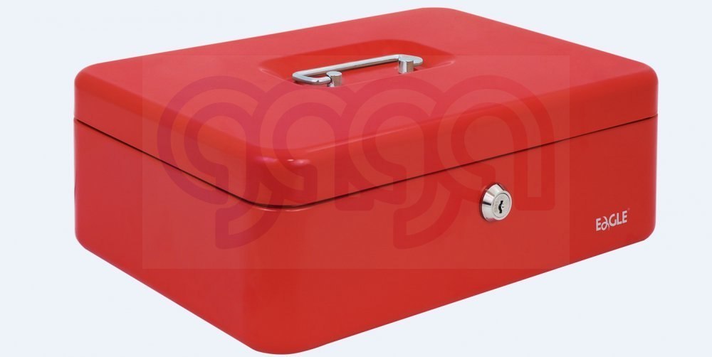 Kasetka na pieniądze 8878 L czerwony EAGLE 100x217x300 120-1024 Kasetka na pieniądze 8878 L czerwony EAGLE 100x217x300 120-1024