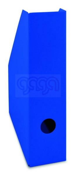 Pojemnik na czasopisma niebieski lakierowany BANTEX 100552130