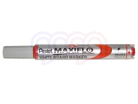Marker suchościeralny czerwony MWL5SB PENTEL MAXIFLO (z tłoczkiem)