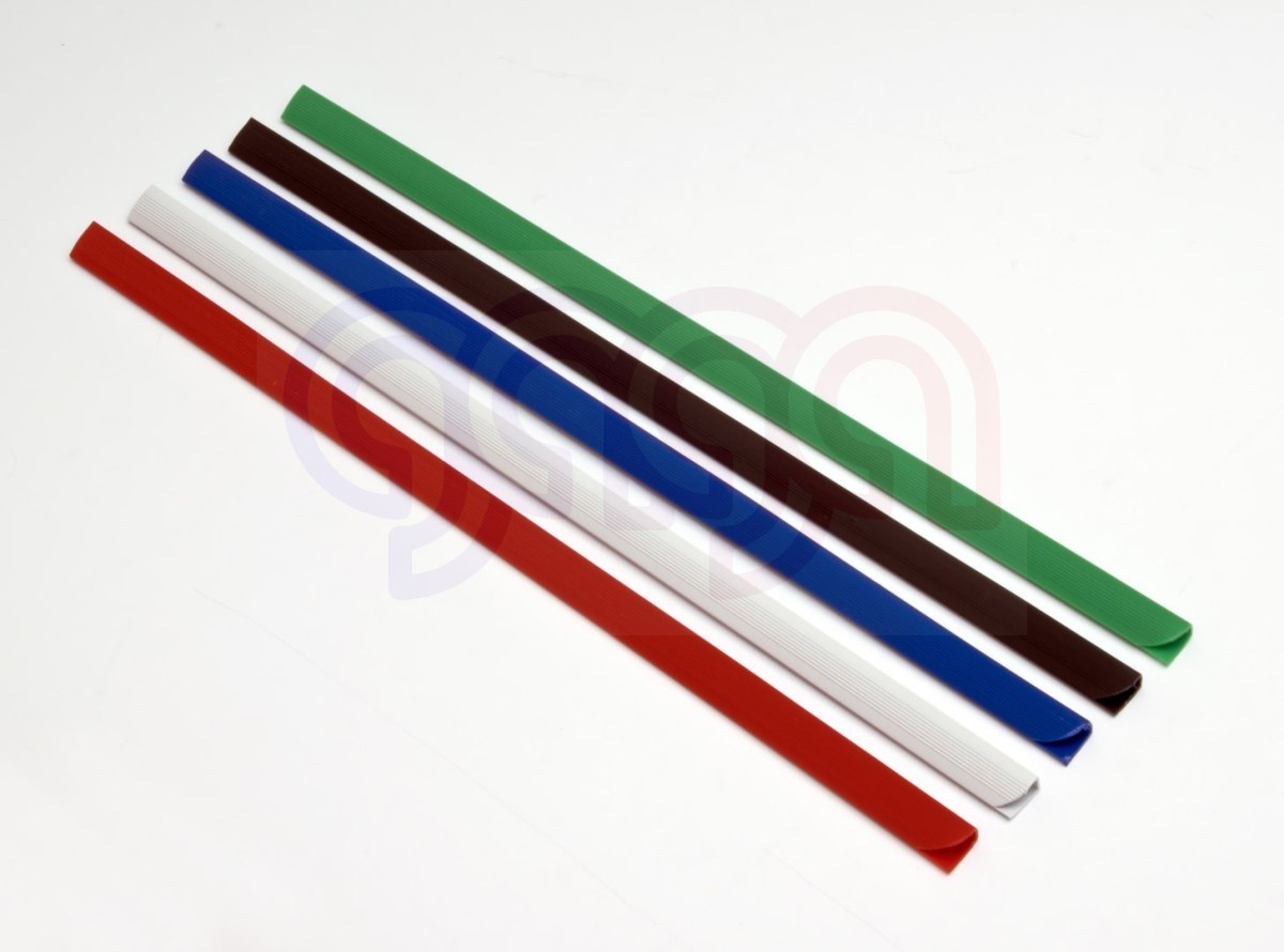 Grzbiety wsuwane DOTTS 15 mm czerwone, opakowanie 25 szt. Grzbiety wsuwane DOTTS 15 mm czerwone, opakowanie 25 szt.