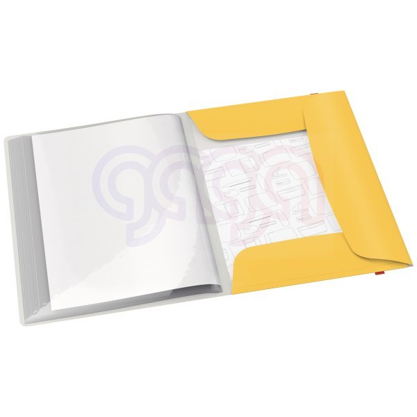 Album ofertowy Leitz Cosy, poszerzony, PP, żółty 46700019 Album ofertowy Leitz Cosy, poszerzony, PP, żółty 46700019