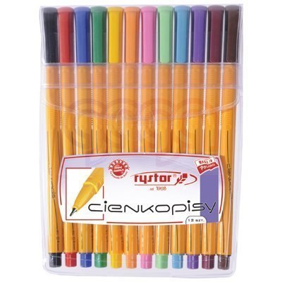 Cienkopis RYSTOR RC-04 etui 12szt 403-120 Cienkopis RYSTOR RC-04 etui 12szt 403-120