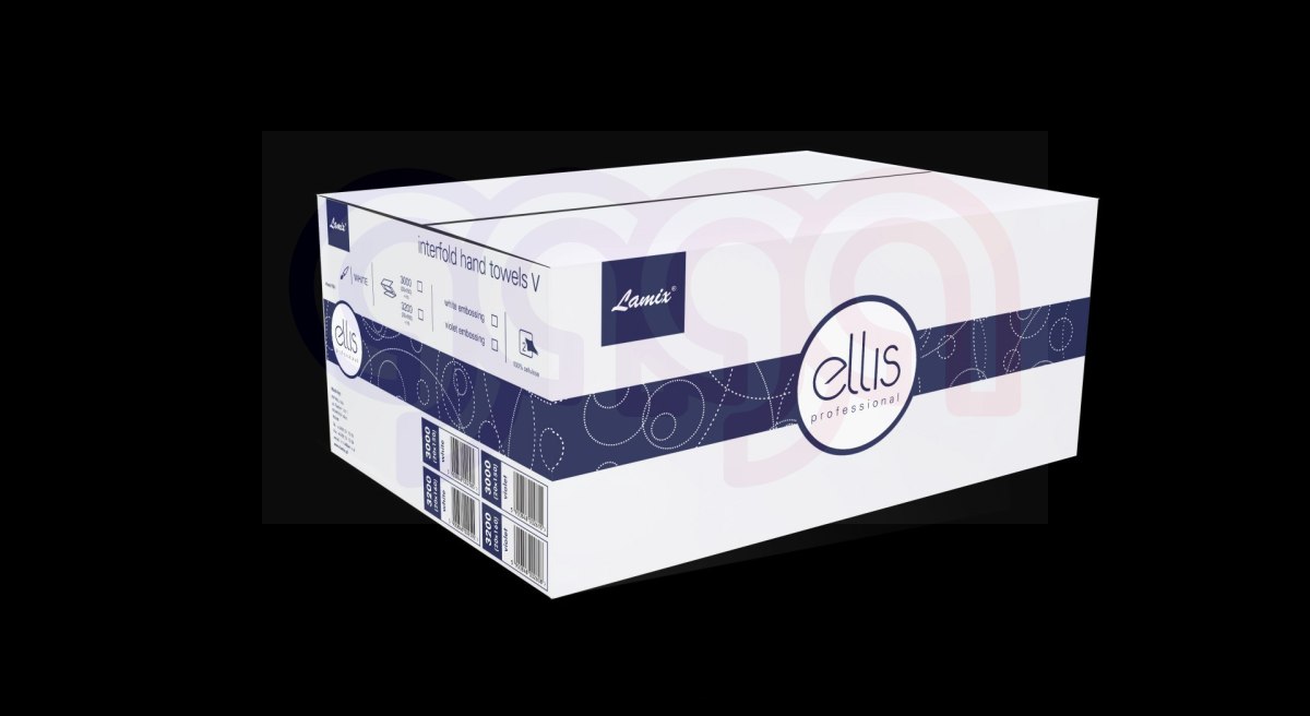 Ręcznik ZZ ELLIS Professional 100% celuloza z fioletowym nadrukiem 2615 Ręcznik ZZ ELLIS Professional 100% celuloza z fioletowym nadrukiem 2615