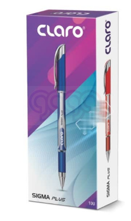 Długopis Claro Sigma Plus niebieski/10 CLA420