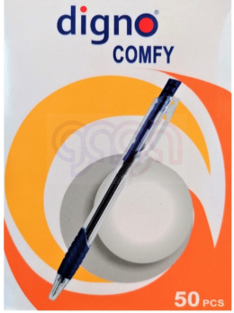 Długopis Digno Comfy, 0,7mm/50 czarny DIG100