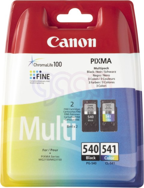 Tusz CANON (PG-540+CL-541/5225B006) czarny+kolor 2szt