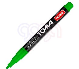 Marker olejowy,cienka fibrowa końcówka 1,5mm, zielony TO-441 Toma