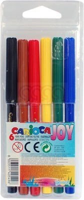 Pisaki CARIOCA Joy, 6 kolorów 160-1466