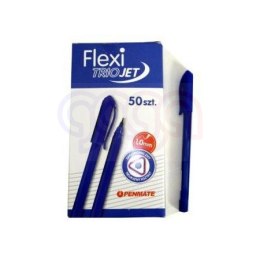 Długopis FLEXI TRIO JET niebieski TT7530 PENMATE