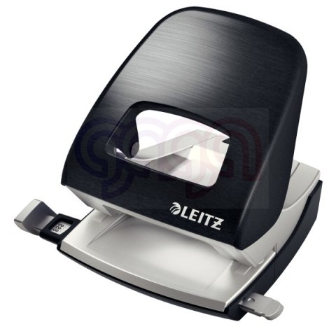Dziurkacz duży metalowy Leitz Style, czarny, 10 lat gwarancji, 30 kartek 50060094