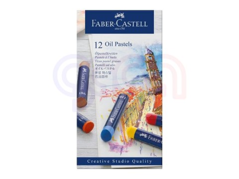 Kredki pastel olejne 12kol. FABER CASTEL FC127012 CREATIVE STUDIO