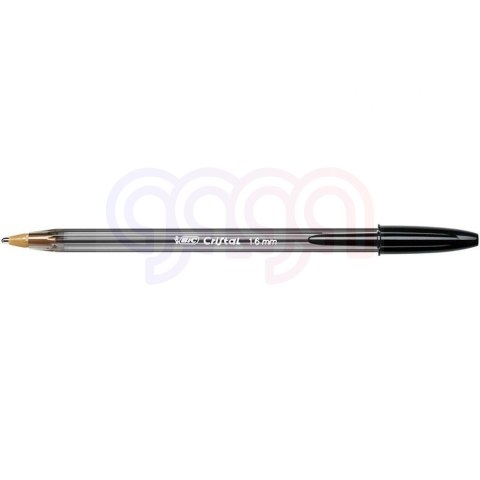 Długopis BIC Cristal Large 1,6mm czarny, 880648