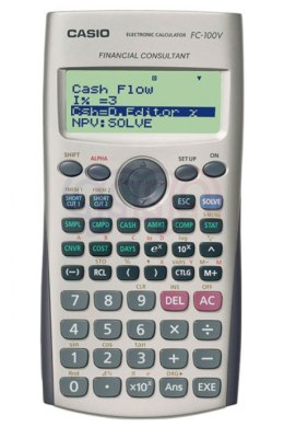 Kalkulator CASIO FC-100V-S