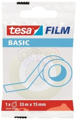 Taśma biurowa TESA BASIC 15x33m (10szt) 58568-0000-00