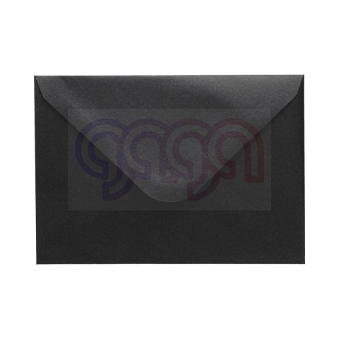 Koperta C6 PEARL czarna 150g/m2 (10) 280277 ARGO