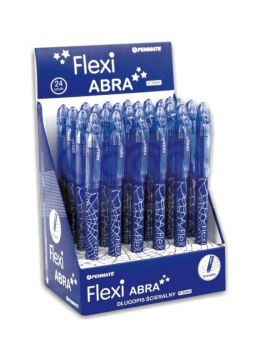 Display-Długopis ścieralny FLEXI ABRA niebieski (24szt.) TT7276