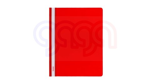 Skoroszyt A4+ PRESTIGE czerwony ST-05-01 twardy PVC 2x300mic BIURFOL